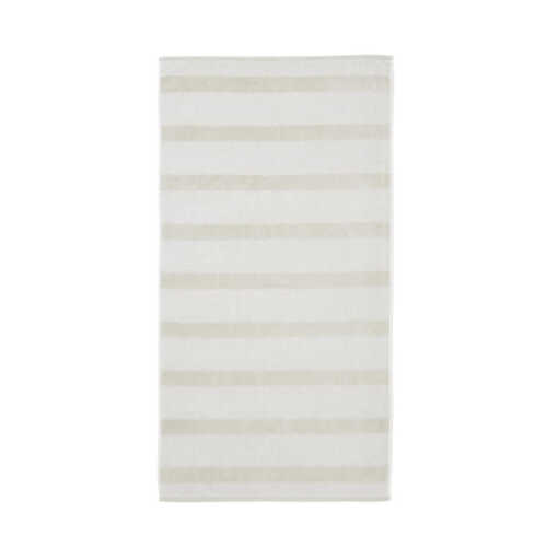 Sheer Stripe Handdoek Large (60x110cm) - Zand