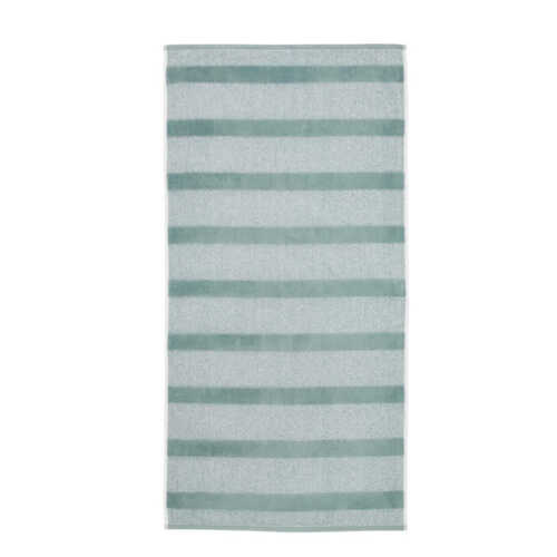Sheer Stripe Badhanddoek (70x140cm) - Groen