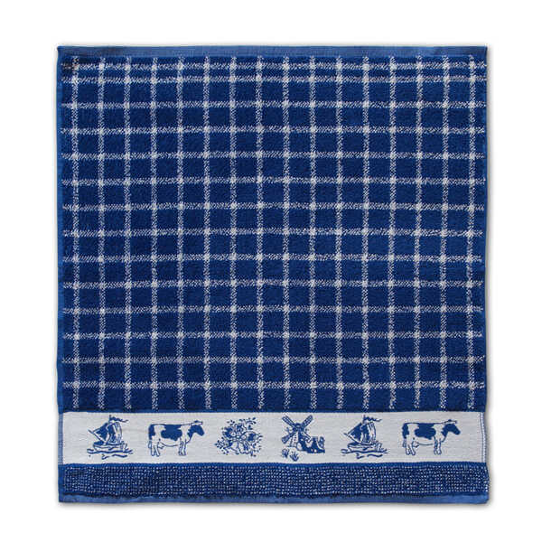 DDDDD Keukendoek Dutchie 50x55cm - Blauw