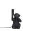 Tafellamp MONKEY 13x12,5x23,5cm E14 - Zwart