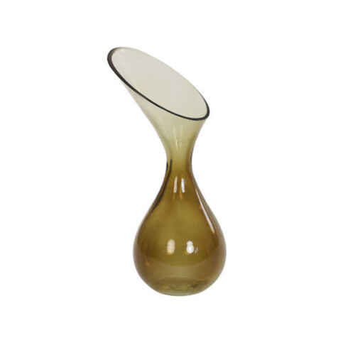 Vaas 16x33cm HERLEY glas - Okergeel