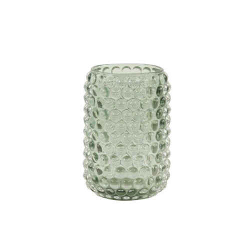 Theelicht 12,5cm PALET glas - Grijs