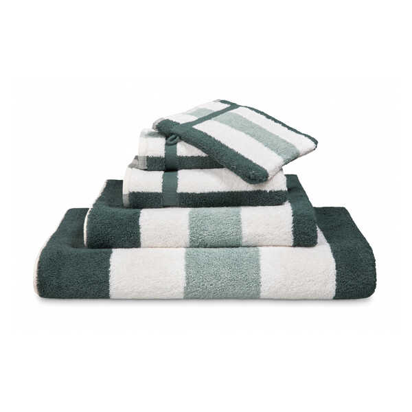 Vandyck VANCOUVER Handdoek (68x127cm) - Earth Green