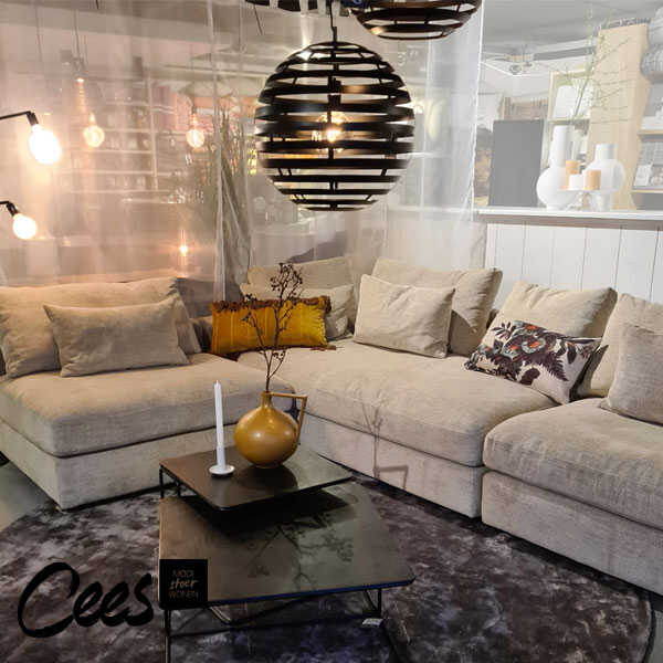 Hanglamp Nettuno 50cm - Zwart