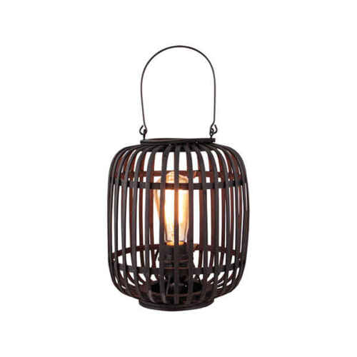 Tafellamp Treccia - Rotan Zwart