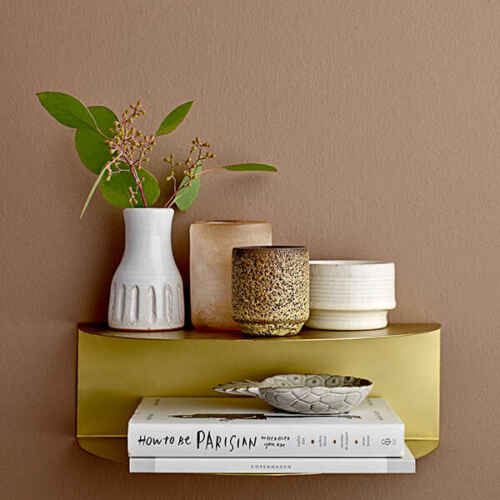 Bloomingville Theelicht Vian keramiek - Nature