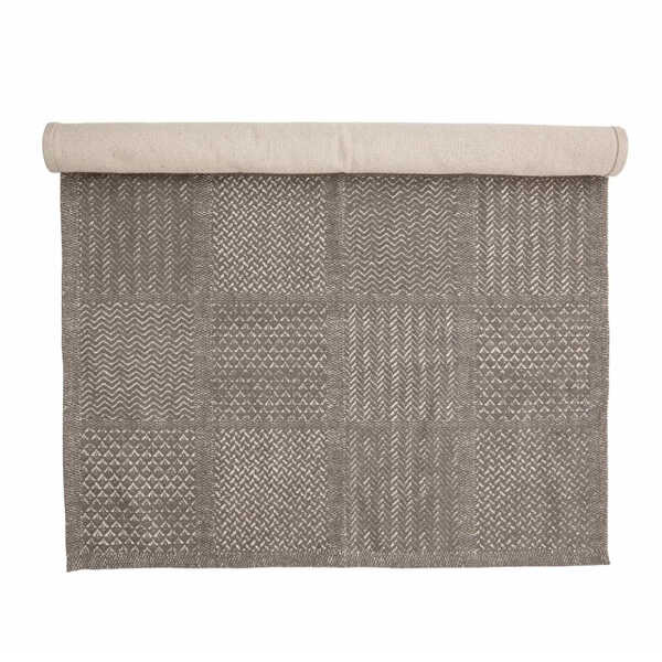 Bloomingville Vloerkleed Emrah 180x120cm - Grijs