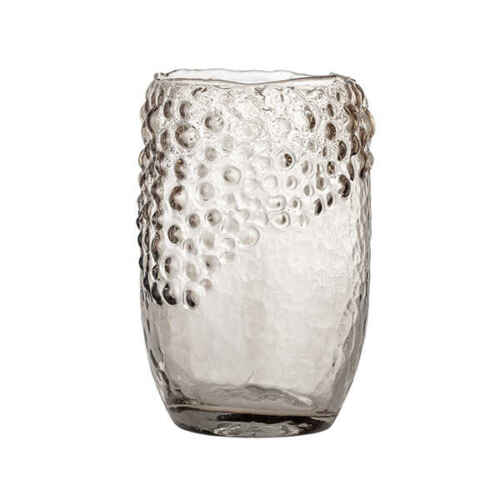 Bloomingville Vaas Emalia glas - Bruin
