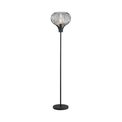 Vloerlamp Aglio - Zwart
