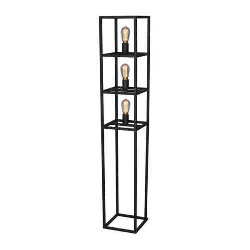 Vloerlamp Novanta 150cm hoog - Zwart