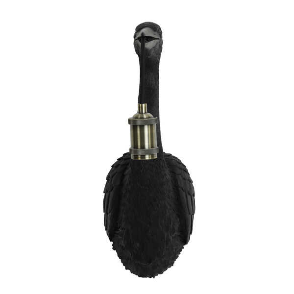 Wandlamp CRANE 29,5x16x48cm - Mat Zwart OP=OP - Afbeelding 4