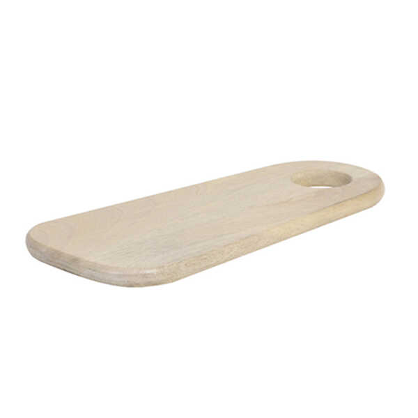 Snijplank BONNE 33,5x15x1,5cm Hout - Naturel OP=OP - Afbeelding 2