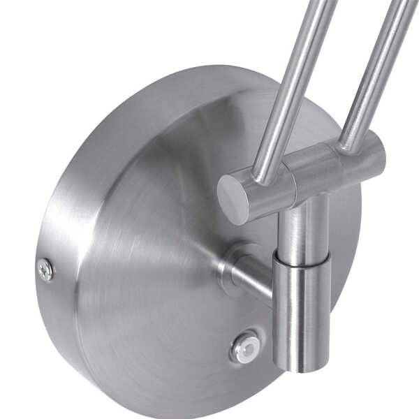 Wandlamp Zodiac LED - Staal - Afbeelding 3