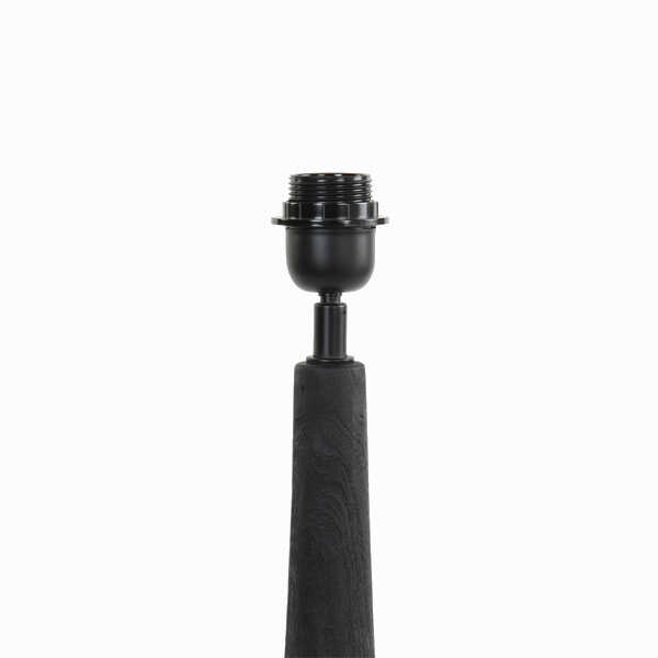 Lampvoet JOVANY Ø20x49cm Hout - Zwart - Afbeelding 2
