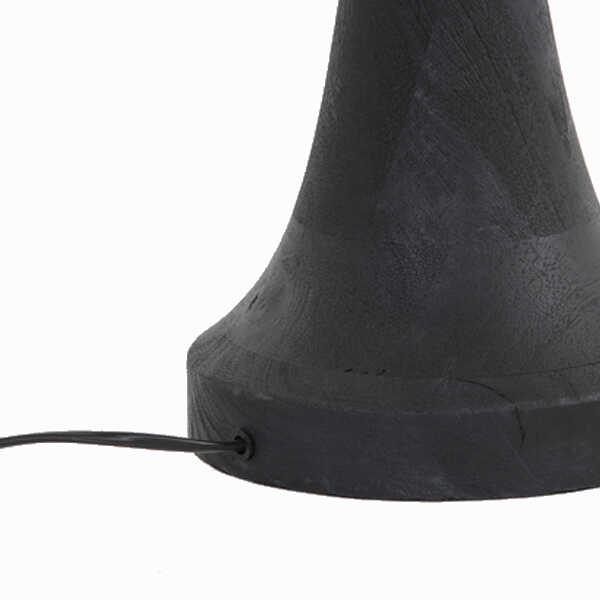 Lampvoet JOVANY Ø20x49cm Hout - Zwart - Afbeelding 3