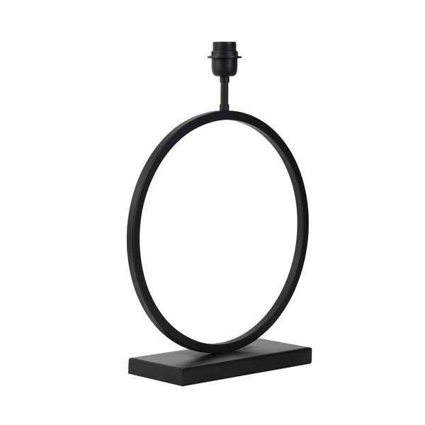 Lampvoet LIVA 40x12,5x52cm - Mat Zwart - Afbeelding 2