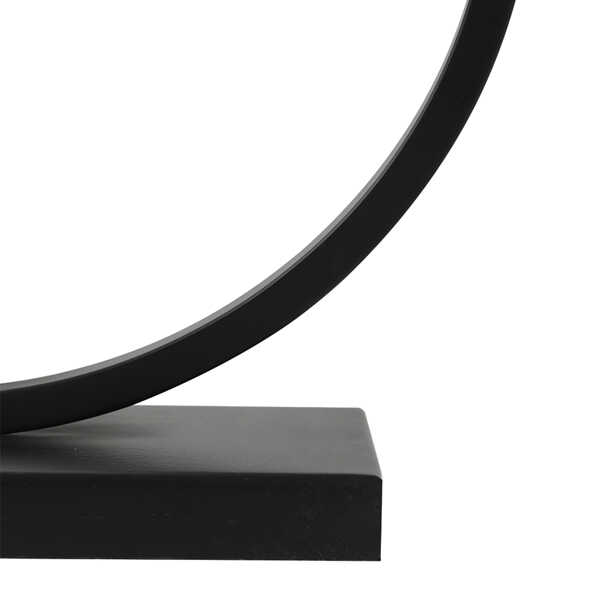 Lampvoet LIVA 40x12,5x52cm - Mat Zwart - Afbeelding 4