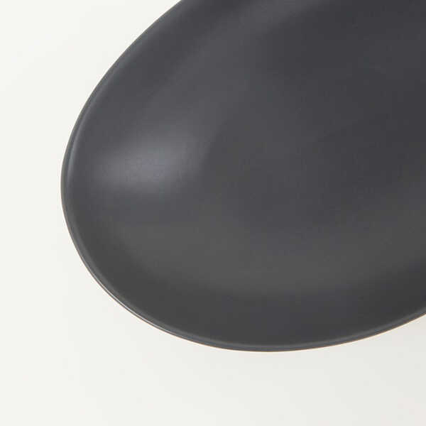 vtwonen Bord Ovaal Ø23cm - Zwart OP=OP - Afbeelding 3