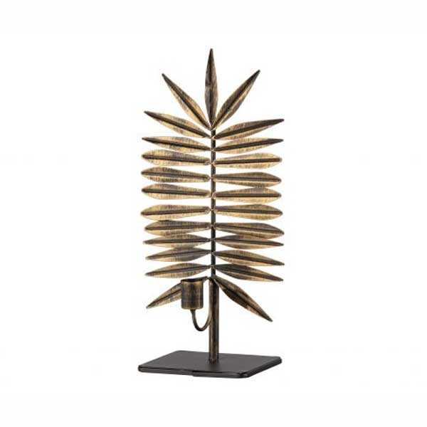 BePureHome Kandelaar Reef set/2 Metaal - Brass OP=OP - Afbeelding 3