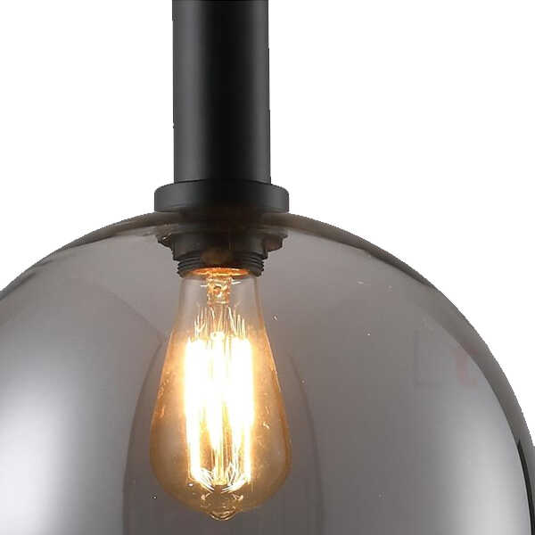 Hanglamp Chandra Ø30cm - Smoke Glas - Afbeelding 2