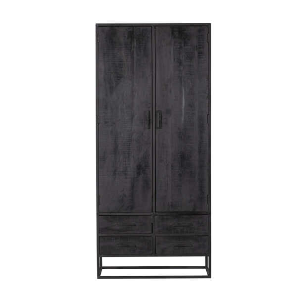 Kabinet Jennifer 90cm - Mangohout Zwart