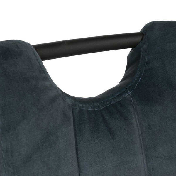 Eetkamerstoel Leonardo Velvet - Petrol - Afbeelding 2