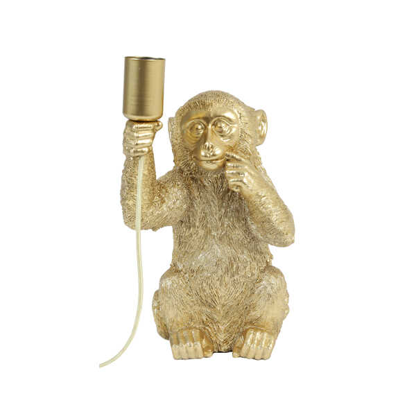 Tafellamp MONKEY 19,5x20x34cm - Goud