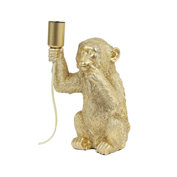 Tafellamp MONKEY 19,5x20x34cm - Goud - Afbeelding 4