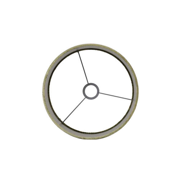 Lampenkap GEMSTONE Cilinder Ø20x15cm - Olijfgroen - Afbeelding 3