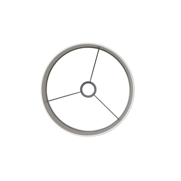 Lampenkap SAVERNA Cilinder Ø20x15cm - Eiwit - Afbeelding 3