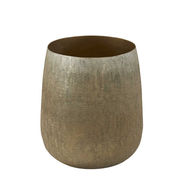 Pot GENOLI Ø39x42cm Metaal - Goud - Afbeelding 2