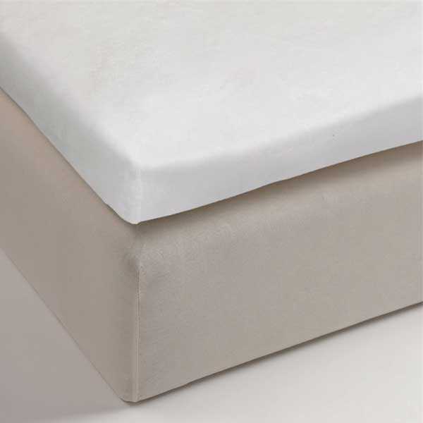 Beddinghouse Stretch Topper Molton - White (diverse maten)