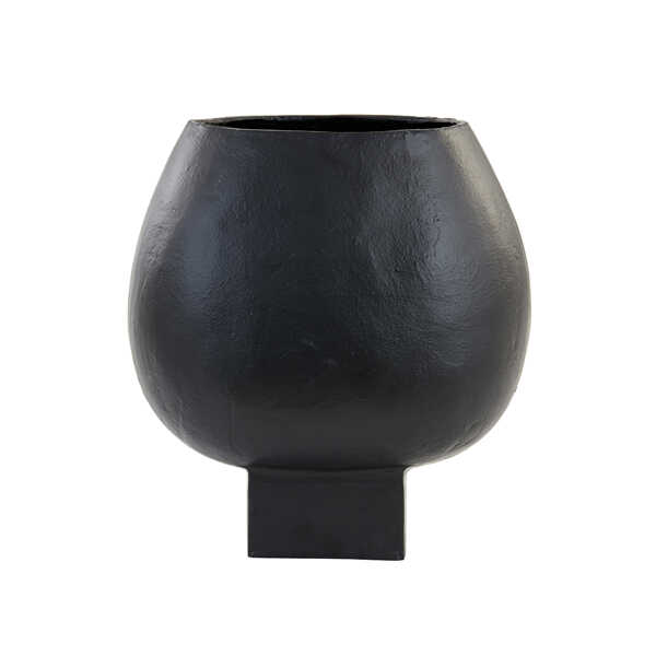 Vaas PARTIDA 34x21x40cm - Mat Zwart OP=OP