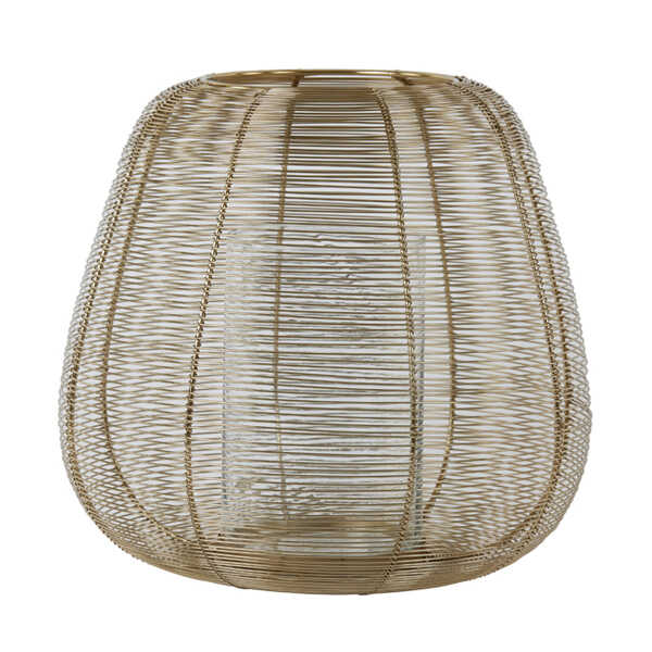 Windlicht ODETO Ø34x31cm - Goud