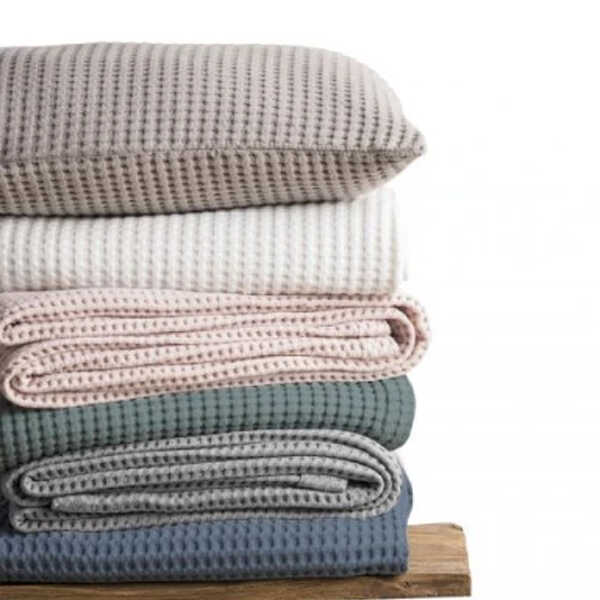 Vandyck Kussensloop Pique Wafel - White - Afbeelding 2