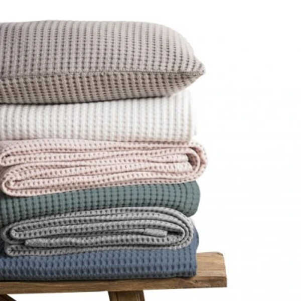 Vandyck Sprei Pique Wafel - Powder (diverse maten) - Afbeelding 2