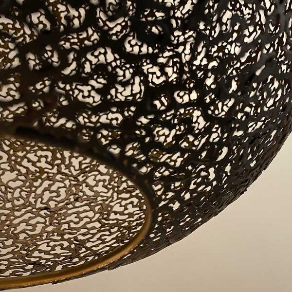 Hanglamp Oronero Ø30cm - Zwart/Goud - Afbeelding 3