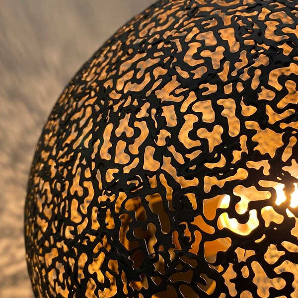 Hanglamp Oronero Ø30cm - Zwart/Goud - Afbeelding 2