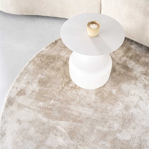 Vloerkleed Muze Round Ø200cm - Ivory - Afbeelding 4