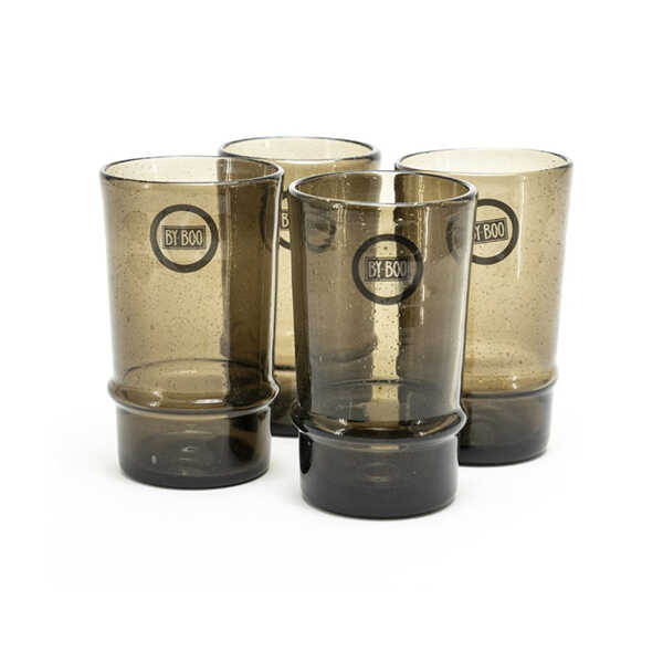 Drinkglas Bubble Large - Brown OP=OP - Afbeelding 2