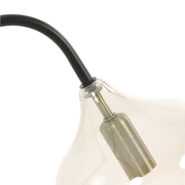 Vloerlamp RAKEL 45x28x160cm – Mat Zwart - Afbeelding 2