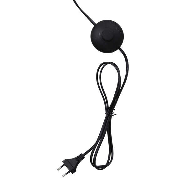 Vloerlamp RAKEL 45x28x160cm – Mat Zwart - Afbeelding 4