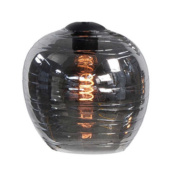 Glas Fantasy Apple 21cm - Smoke