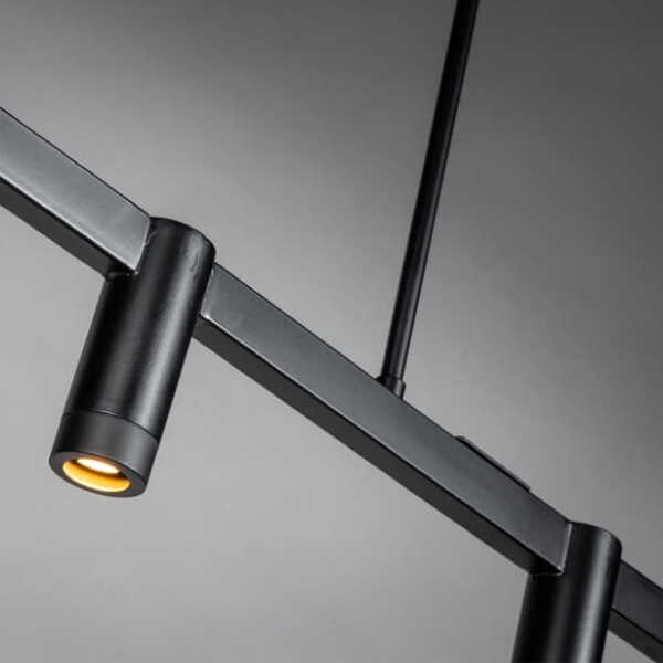 ETH Hanglamp Miller 4-lichts - Zwart - Afbeelding 2