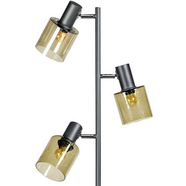 ETH Vloerlamp Sledge 3-lichts - Green Glass - Afbeelding 4