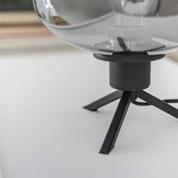 Tafellamp Reflexion 22cm - Zwart - Afbeelding 5