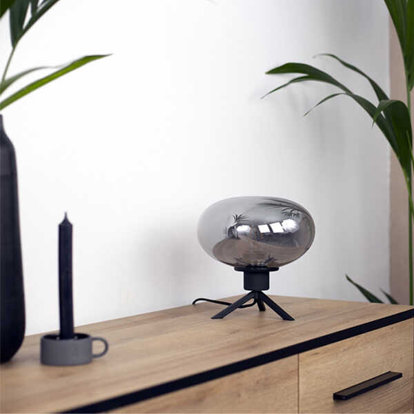 Tafellamp Reflexion 22cm - Zwart - Afbeelding 2