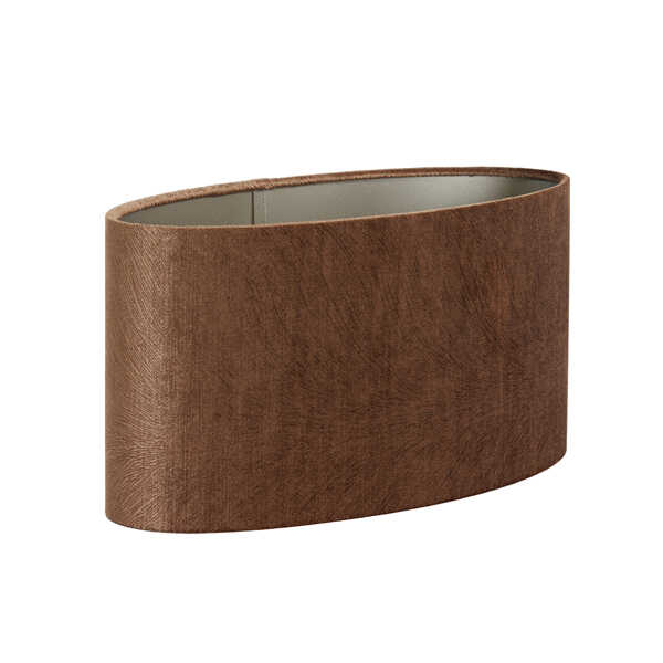 Lampenkap LUBIS Ovaal 45x21x22cm – Bruin - Afbeelding 3