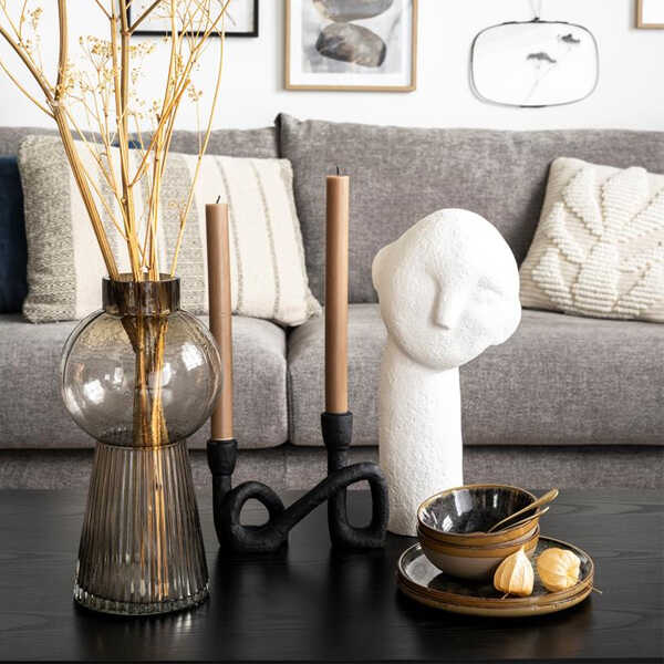 vtwonen Ecomix Sculpture Head - Egg White - Afbeelding 3