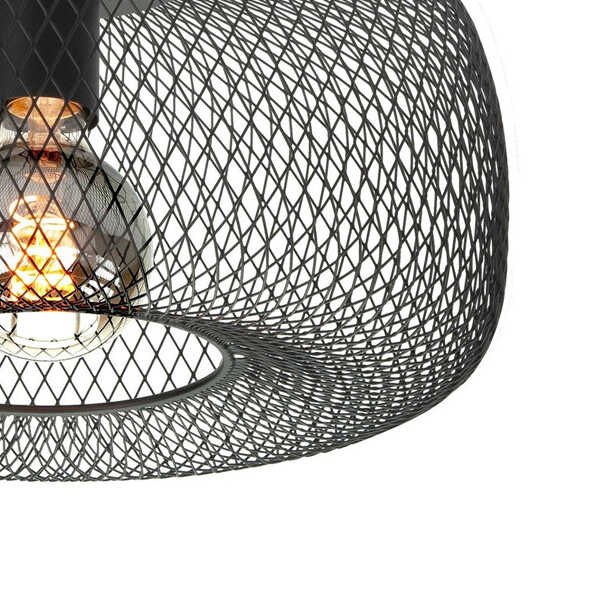 Plafondlamp Honey Ø40cm - Zwart - Afbeelding 2